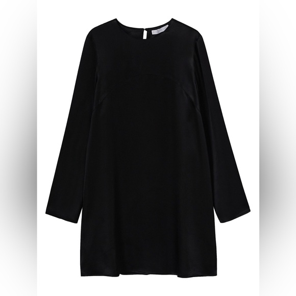 NWT Mango Flared Sleeve A-Line Mini Dress - Picture 5 of 6